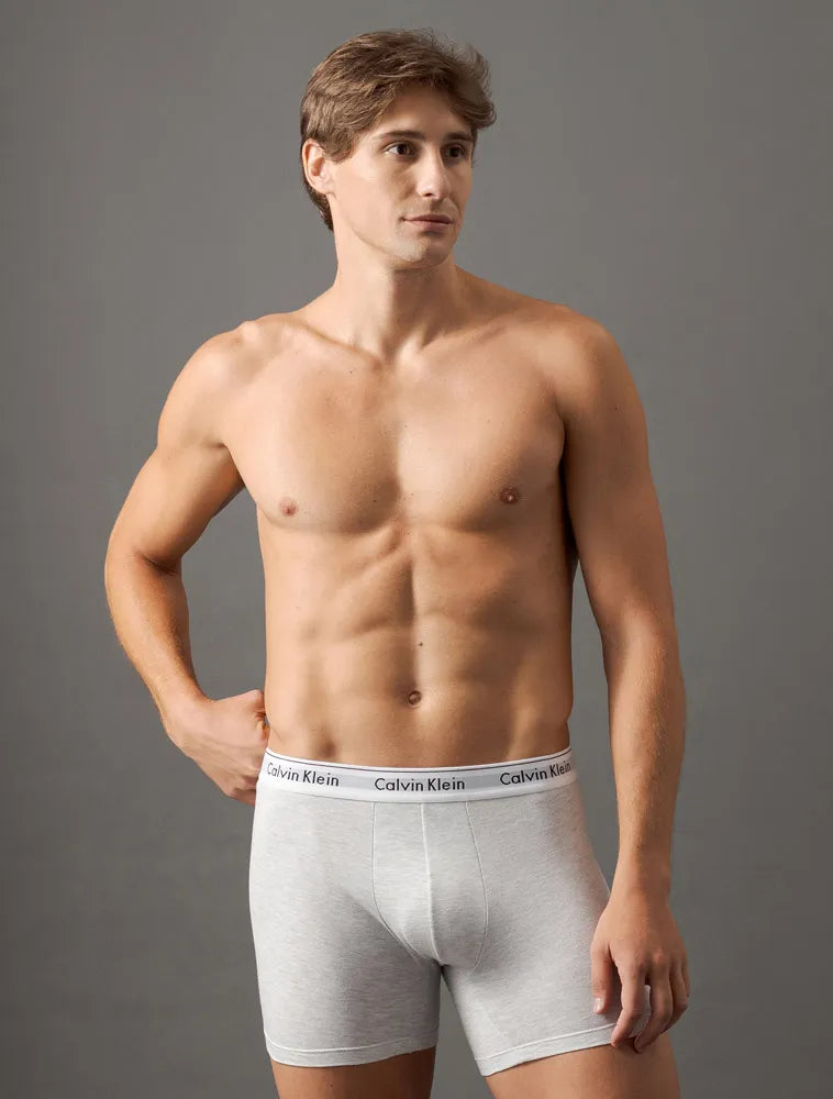 🔥 [BUY 1 PACK, GET 2 FREE PACKS] - PREMIUM CK BOXERS | GREY | WHITE | BLACK.